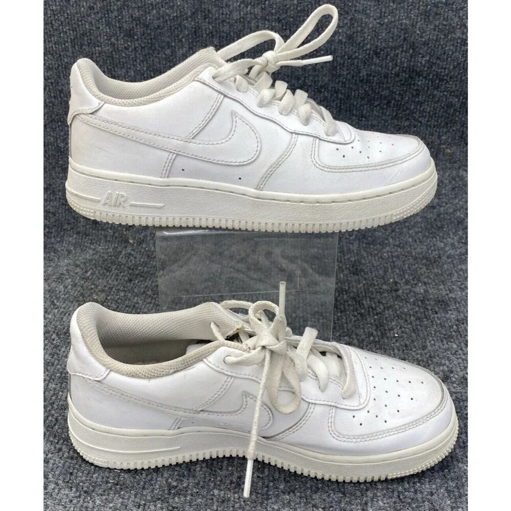 Nike Air Force 1 LE Low Triple White Shoes DH2920-111 Kids Youth 5.5Y Womens 7